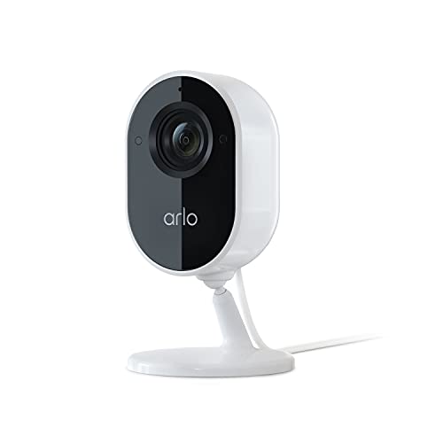 كاميرا داخلية من Arlo Essential - فيديو بدقة 1080 بكسل مع درع للخصوصية ، ومكونات إضافية ، ورؤية ليلية ، وصوت ثنائي الاتجاه ، وصفارة الإنذار ، ومباشرة إلى شبكة WiFi بدون الحاجة إلى محور ، وأمان لاسلكي ، وأبيض - VMC2040 كاميرا داخلية من Arlo Essential - فيديو بدقة 1080 بكسل مع درع للخصوصية ، ومكونات إضافية ، ورؤية ليلية ، وصوت ثنائي الاتجاه ، وصفارة الإنذار ، ومباشرة إلى شبكة WiFi بدون الحاجة إلى محور ، وأمان لاسلكي ، وأبيض - VMC2040