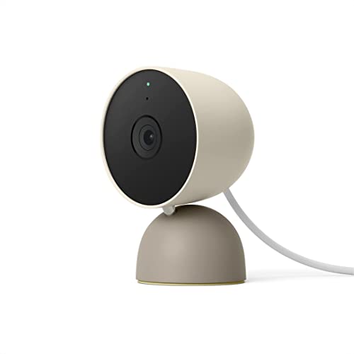 كاميرا أمان Google Nest (سلكية) - الجيل الثاني - كتان كاميرا أمان Google Nest (سلكية) - الجيل الثاني - كتان