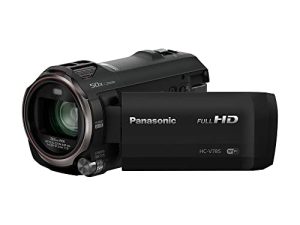 Panasonic Full HD Video Camera Camcorder ، 20X Optical Zoom ، 1 / 2.3 Inch BSI Sensor ، HDR Capture ، Wi-Fi Smartphone HC-V785 (أسود)