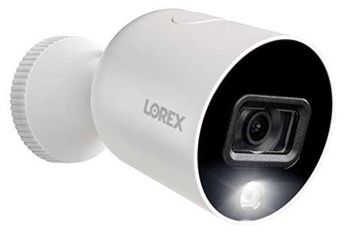 كاميرا أمان Wi-Fi ذكية للأماكن الداخلية / الخارجية من Lorex بدقة 1080 بكسل مع 32 جيجابايت ، ونظام الردع الذكي ، والرؤية الليلية الملونة كاميرا أمان Wi-Fi ذكية للأماكن الداخلية / الخارجية من Lorex بدقة 1080 بكسل مع 32 جيجابايت ، ونظام الردع الذكي ، والرؤية الليلية الملونة