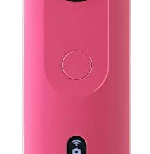 Ricoh THETA SC2 PINK كاميرا 360 درجة فيديو 4K مع تثبيت الصورة جودة صورة عالية نقل بيانات عالي السرعة تصوير بورتريه جميل مع اكتشاف الوجه رفيع وخفيف الوزن لأجهزة iPhone و Android