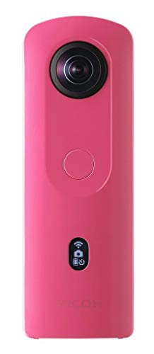 Ricoh THETA SC2 PINK كاميرا 360 درجة فيديو 4K مع تثبيت الصورة جودة صورة عالية نقل بيانات عالي السرعة تصوير بورتريه جميل مع اكتشاف الوجه رفيع وخفيف الوزن لأجهزة iPhone و Android Ricoh THETA SC2 PINK كاميرا 360 درجة فيديو 4K مع تثبيت الصورة جودة صورة عالية نقل بيانات عالي السرعة تصوير بورتريه جميل مع اكتشاف الوجه رفيع وخفيف الوزن لأجهزة iPhone و Android