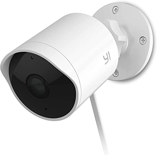 YI Security Camera Outdoor ، كاميرا IP ذكية للمراقبة الخارجية للباب الأمامي بدقة 1080 بكسل مع مقاومة للماء ، واي فاي ، سحابة ، رؤية ليلية ، مستشعر كشف الحركة ، تطبيق هاتف ذكي ، يعمل مع Alexa YI Security Camera Outdoor ، كاميرا IP ذكية للمراقبة الخارجية للباب الأمامي بدقة 1080 بكسل مع مقاومة للماء ، واي فاي ، سحابة ، رؤية ليلية ، مستشعر كشف الحركة ، تطبيق هاتف ذكي ، يعمل مع Alexa