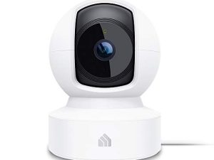 Kasa Indoor Pan / Tilt Smart Security Camera ، 1080p HD Dog Camera 2.4GHz مع رؤية ليلية ، كشف الحركة لمراقبة الأطفال والحيوانات الأليفة ، Cloud & SD تخزين بطاقة ، يعمل مع Alexa & Google Home (EC70)