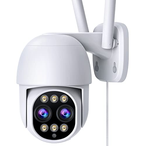 كاميرا Camcamp 8X Hybrid Zoom Security Camera لاسلكية خارجية ، كاميرا مراقبة PTZ للتتبع التلقائي ، كاميرا مزدوجة العدسة WiFi ، زاوية إمالة 360 درجة ، ضوء كشاف ، اكتشاف بشري ، صوت ثنائي الاتجاه ، IP66 مقاوم للماء كاميرا Camcamp 8X Hybrid Zoom Security Camera لاسلكية خارجية ، كاميرا مراقبة PTZ للتتبع التلقائي ، كاميرا مزدوجة العدسة WiFi ، زاوية إمالة 360 درجة ، ضوء كشاف ، اكتشاف بشري ، صوت ثنائي الاتجاه ، IP66 مقاوم للماء