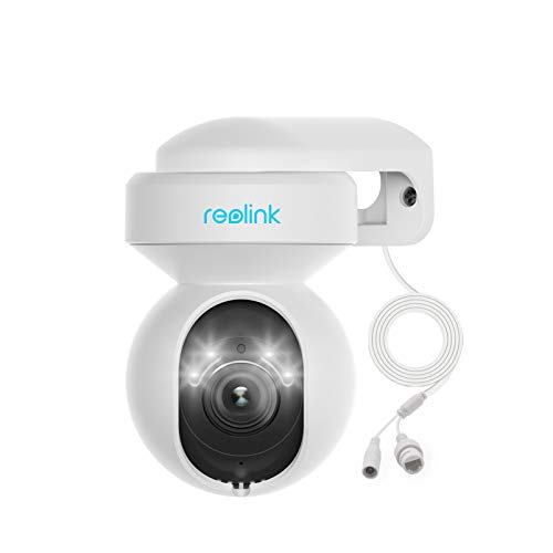 كاميرا REOLINK E1 الخارجية للأمن WiFi ، كاميرا 5MP HD PTZ للأمن المنزلي ، تتبع تلقائي ، نطاق مزدوج 2.4 / 5 جيجاهرتز WiFi ، تكبير بصري 3X ، كشف الحركة الذكية ، رؤية ليلية ملونة ، مقاوم للماء كاميرا REOLINK E1 الخارجية للأمن WiFi ، كاميرا 5MP HD PTZ للأمن المنزلي ، تتبع تلقائي ، نطاق مزدوج 2.4 / 5 جيجاهرتز WiFi ، تكبير بصري 3X ، كشف الحركة الذكية ، رؤية ليلية ملونة ، مقاوم للماء