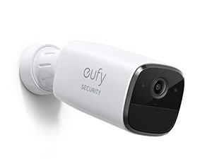 أمان eufy ، SoloCam E40 ، كاميرا أمان خارجية ، كشف متقدم عن طريق الذكاء الاصطناعي ، صوت ثنائي الاتجاه ، دقة 2K ، 2.4 جيجا هرتز Wi-Fi فقط ، IP65 مانع لتسرب الماء ، بدون رسوم شهرية