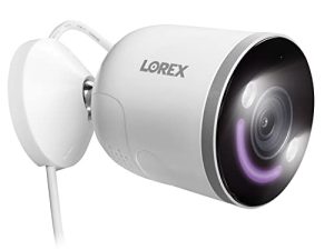 كاميرات المراقبة المنزلية من لوريكس - كاميرا أمان لاسلكية واي فاي داخلية وخارجية بدقة 4K مع WiFi6 ، شريط إضاءة LED مخصص للإضاءة الذكية ، كشف الحركة الإضافي ، رؤية ليلية ملونة ، تخزين Micro SD بسعة 32 جيجا بايت
