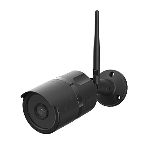 Feit Electric CAM / WM / WiFi 1080p HD Outdoor WiFi Smart Home Security Camera مع رؤية ليلية ، صوت ثنائي الاتجاه ، أسود Feit Electric CAM / WM / WiFi 1080p HD Outdoor WiFi Smart Home Security Camera مع رؤية ليلية ، صوت ثنائي الاتجاه ، أسود