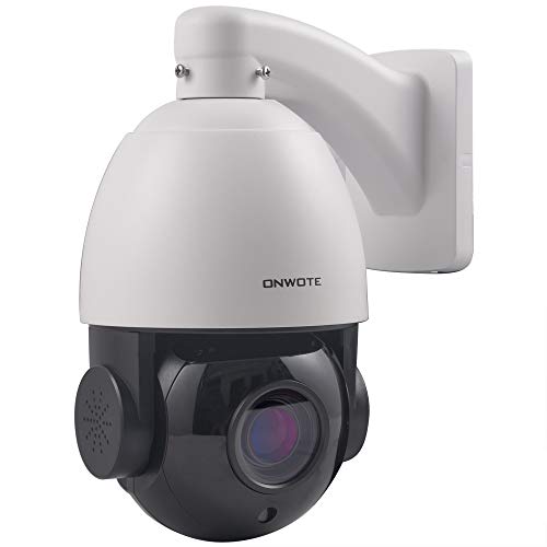 ONWOTE 4K 8MP 20X IP PTZ PoE Security Camera ، ذكي AI للكشف عن المركبات البشرية ، يدعم التتبع التلقائي ، 360 ° Pan 90 ° Tilt 20X Optical Zoom ، 4.7-94mm Motorized Lens ، Auto Cruising ، 262-328ft IR IP66 ONWOTE 4K 8MP 20X IP PTZ PoE Security Camera ، ذكي AI للكشف عن المركبات البشرية ، يدعم التتبع التلقائي ، 360 ° Pan 90 ° Tilt 20X Optical Zoom ، 4.7-94mm Motorized Lens ، Auto Cruising ، 262-328ft IR IP66