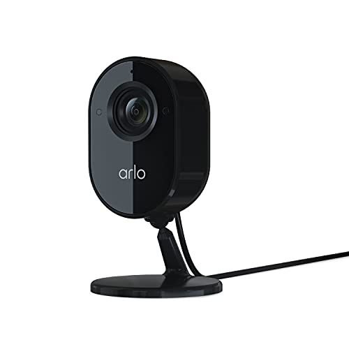 كاميرا داخلية من Arlo Essential - فيديو بدقة 1080 بكسل مع درع للخصوصية ، ومكونات إضافية ، ورؤية ليلية ، وصوت ثنائي الاتجاه ، وصفارة الإنذار ، ومباشرة إلى شبكة WiFi بدون الحاجة إلى محور ، وأمان لاسلكي ، أسود - VMC2040B كاميرا داخلية من Arlo Essential - فيديو بدقة 1080 بكسل مع درع للخصوصية ، ومكونات إضافية ، ورؤية ليلية ، وصوت ثنائي الاتجاه ، وصفارة الإنذار ، ومباشرة إلى شبكة WiFi بدون الحاجة إلى محور ، وأمان لاسلكي ، أسود - VMC2040B
