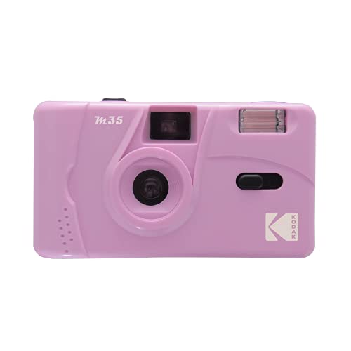 كاميرا فيلم Kodak M35 35 ملم ، قابلة لإعادة الاستخدام ، خالية من التركيز ، سهلة الاستخدام ، بناء في فلاش ومتوافقة مع فيلم 35 ملم سلبي أو فيلم B / W (فيلم وبطارية AAA غير مدرجة) (أرجواني) كاميرا فيلم Kodak M35 35 ملم ، قابلة لإعادة الاستخدام ، خالية من التركيز ، سهلة الاستخدام ، بناء في فلاش ومتوافقة مع فيلم 35 ملم سلبي أو فيلم B / W (فيلم وبطارية AAA غير مدرجة) (أرجواني)