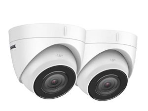 ANNKE C800 2-Pack 4K Ultra HD PoE IP Security Camera AI Human Vehicle Detection ، كاميرا خارجية بدقة 8 ميجابكسل مع تسجيل صوتي ، زاوية عريضة 2.8 مم ، رؤية ليلية بالأشعة تحت الحمراء 100 قدم ، بطاقة SD حتى 256 جيجابايت