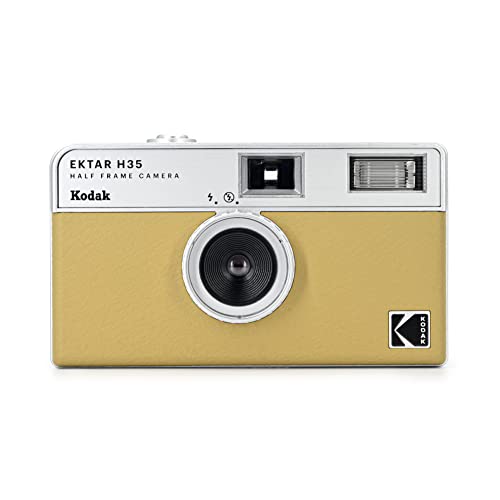 كاميرا KODAK EKTAR H35 فيلم نصف إطار ، 35 مم ، قابلة لإعادة الاستخدام ، خالية من التركيز ، خفيفة الوزن ، سهلة الاستخدام (رمال) (لا يتم تضمين الفيلم وبطارية AAA) كاميرا KODAK EKTAR H35 فيلم نصف إطار ، 35 مم ، قابلة لإعادة الاستخدام ، خالية من التركيز ، خفيفة الوزن ، سهلة الاستخدام (رمال) (لا يتم تضمين الفيلم وبطارية AAA)