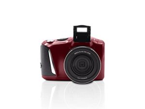 كاميرا رقمية Minolta MND50 بدقة 48 ميجابكسل / 4K فائقة الدقة (أحمر)