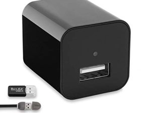 شاحن USB للكاميرا الخفية للتجسس من أساني ، كاميرا مربية لأمن المكاتب والمنزل مع حماية من تصاعد بطاقة SD ، واكتشاف الحركة ، وفيديو عالي الدقة بالكامل ، يتصل بالهاتف الذكي ، وكاميرا سرية للآباء المسنين ، والحيوانات الأليفة