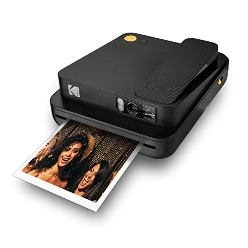 KODAK Smile Classic Digital Instant Camera for 3.5 x 4.25 Zink Photo Paper - Bluetooth، 16MP Pictures (Black) KODAK Smile Classic Digital Instant Camera for 3.5 x 4.25 Zink Photo Paper - Bluetooth، 16MP Pictures (Black)