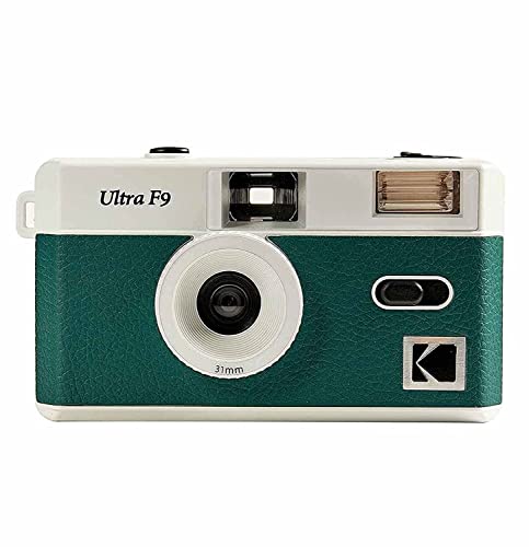 كاميرا فيلم Kodak Ultra F9 ، أبيض × أخضر كاميرا فيلم Kodak Ultra F9 ، أبيض × أخضر