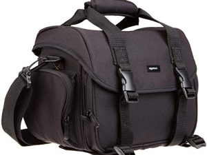 حقيبة أدوات DSLR كبيرة من Amazon Basics (داخلية رمادية)