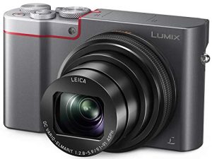 Panasonic LUMIX ZS100 4K Point and Shoot Camera ، 10x LEICA DC VARIO-ELMARIT عدسة F2.8-5.9 مع Hybrid OIS ، 20.1 ميجابكسل ، مستشعر عالي الحساسية 1 بوصة ، شاشة LCD 3 بوصة ، DMC-ZS100S (فضي أمريكي)