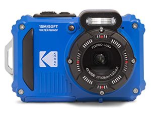 KODAK PIXPRO WPZ2 كاميرا رقمية مقاومة للماء وعرة 16 ميجابكسل 4X زووم بصري 2.7 بوصة LCD فيديو عالي الدقة ، أزرق