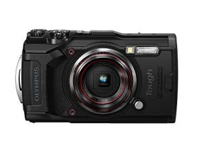 OLYMPUS Tough TG-6 كاميرا مقاومة للماء ، أسود