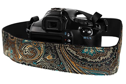حزام كاميرا ذهبي بني ، هدايا عيد الميلاد لجميع كاميرات DSLR و SLR. حزام كتف عنق بنمط فريد لكاميرات كانون ونيكون وسوني وفوجي فيلم الرقمية. أفكار تخزين ستوفير للمصورين حزام كاميرا ذهبي بني ، هدايا عيد الميلاد لجميع كاميرات DSLR و SLR. حزام كتف عنق بنمط فريد لكاميرات كانون ونيكون وسوني وفوجي فيلم الرقمية. أفكار تخزين ستوفير للمصورين