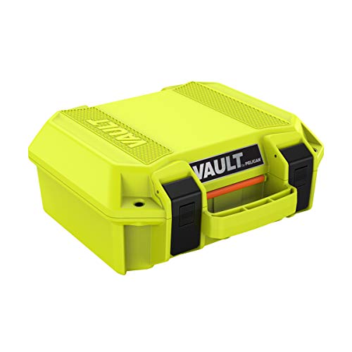 Vault by Pelican - حافظة صلبة متعددة الأغراض مع رغوة (أخضر ساطع) Vault by Pelican - حافظة صلبة متعددة الأغراض مع رغوة (أخضر ساطع)