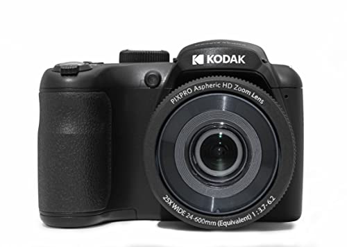 كاميرا KODAK PIXPRO Astro Zoom AZ255-BK الرقمية بدقة 16 ميجابكسل مع زووم بصري 25X بزاوية عرض 24 مم بزاوية عريضة 1080 بكسل و 3 بوصات LCD (أسود) كاميرا KODAK PIXPRO Astro Zoom AZ255-BK الرقمية بدقة 16 ميجابكسل مع زووم بصري 25X بزاوية عرض 24 مم بزاوية عريضة 1080 بكسل و 3 بوصات LCD (أسود)