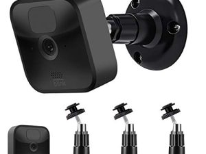 Sonomo Blink Outdoor Camera Mount 3PCS ، حامل تثبيت على الحائط قابل للتعديل 360 درجة للكاميرا الخارجية الوامضة وملحقات نظام كاميرا الأمن الداخلي (أسود)