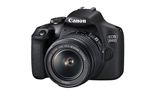 Canon EOS 2000D (Rebel T7) DSLR Camera + 18-55mm III Kit (مجددة) Canon EOS 2000D (Rebel T7) DSLR Camera + 18-55mm III Kit (مجددة)