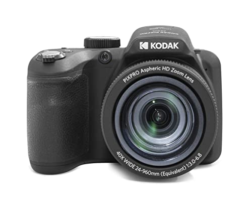 كاميرا KODAK PIXPRO Astro Zoom AZ405-BK الرقمية بدقة 20 ميجابكسل مع زووم بصري 40X بزاوية عرض 24 مم بزاوية عريضة 1080 بكسل و 3 بوصات LCD (أسود) كاميرا KODAK PIXPRO Astro Zoom AZ405-BK الرقمية بدقة 20 ميجابكسل مع زووم بصري 40X بزاوية عرض 24 مم بزاوية عريضة 1080 بكسل و 3 بوصات LCD (أسود)