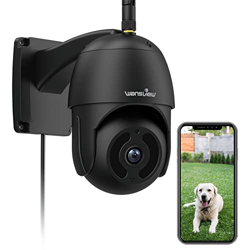 كاميرا مراقبة خارجية wansview ، 1080P Pan-Tilt 360 ° كاميرات مقاومة للماء ، رؤية ليلية ، صوت ثنائي الاتجاه ، كشف الحركة ، الوصول عن بعد ، متوافق مع Alexa W9 (أسود) كاميرا مراقبة خارجية wansview ، 1080P Pan-Tilt 360 ° كاميرات مقاومة للماء ، رؤية ليلية ، صوت ثنائي الاتجاه ، كشف الحركة ، الوصول عن بعد ، متوافق مع Alexa W9 (أسود)