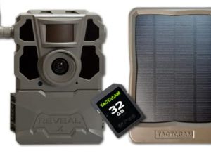TACTACAM Reveal X Gen 2.0 LTE Cellular Trail Camera AT&T and Verizon ، HD Video ، HD Photo ، Low Glow IR LED Flash (TA-TC-XG2) للصيد والأمن والمراقبة Gen 2 (3) Gen 2.0 + Solar Combo