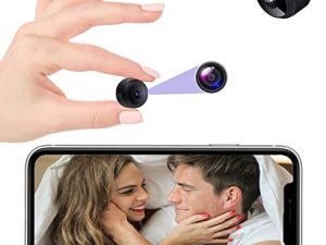 WonderFoto Warehouse 151. كاشف الكاميرا الخفية للكاميرا الخفية - كاميرا واي فاي 1080 بكسل لأمن المكاتب المنزلية ، كاميرا داخلية مع رؤية ليلية للكشف عن الحركة ، كاميرات للسيارة للمراقبة