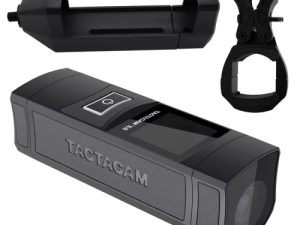 TACTACAM 6.0 Action Camera ، 4k 60 FPS ، زووم 8X ، مقاوم للماء ، ثبات صورة متكامل ، تشغيل بلمسة واحدة (6.0) + خيارات التركيب (مثبت التثبيت والتثبيت المشبك)