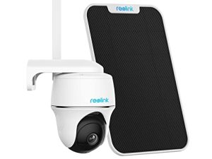 REOLINK 4G LTE كاميرا أمان خلوية خارجية ، إمالة شاملة ، تعمل بالطاقة الشمسية اللاسلكية ، رؤية ليلية بدقة 2K عالية الدقة ، تحدث ثنائي الاتجاه ، اكتشاف ذكي للشخص / السيارة ، لا توجد WiFi ، Go PT Plus مع لوحة شمسية - إصدار أمريكي
