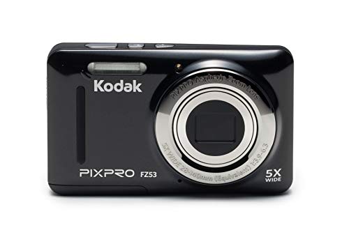كوداك PIXPRO Friendly Zoom FZ53 (حزمة أساسية ، أسود) كوداك PIXPRO Friendly Zoom FZ53 (حزمة أساسية ، أسود)