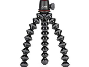 مجموعة جوبي JB01507 GorillaPod 3K. حامل ثلاثي مدمج 3K ورأس كروي 3K للكاميرات أو الأجهزة غير المزودة بمرآة صغيرة الحجم حتى 3 كيلو (6.6 أرطال). أسود / فحم.
