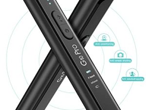 كاشف الكاميرا الخفية JEPWCO G10 Pro ، كاشف احترافي لمكافحة التجسس ، كاشف إشارة RF / مغناطيسي / حشرة / كاشف الأجهزة المخفية لجهاز الاستماع بتتبع GPS ، محمول للسيارة والمكتب والسفر