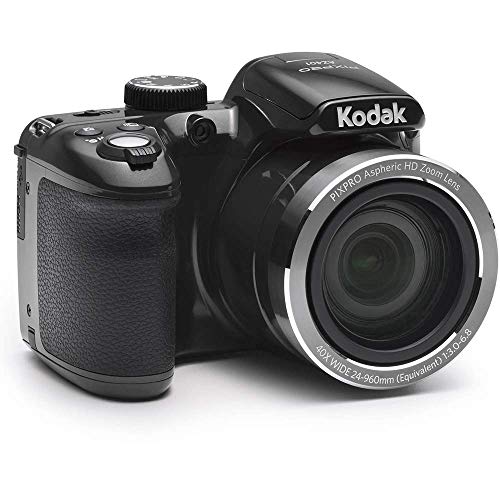 كاميرا كوداك PIXPRO Astro Zoom AZ401-BK الرقمية بدقة 16 ميجابكسل مع زووم بصري 40X وشاشة LCD مقاس 3 بوصات (أسود) كاميرا كوداك PIXPRO Astro Zoom AZ401-BK الرقمية بدقة 16 ميجابكسل مع زووم بصري 40X وشاشة LCD مقاس 3 بوصات (أسود)