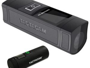 Tactacam 6.0 Action Camera ، 4k 60 FPS ، تكبير 8X ، مقاوم للماء ، تثبيت صورة متكامل ، تشغيل بلمسة واحدة (6.0) (Tactacam Remote)