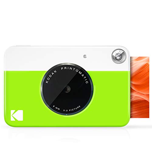 كاميرا الطباعة الفورية الرقمية KODAK المطبوعة - مطبوعات بالألوان الكاملة على ورق صور بخلفية لاصقة من ZINK مقاس 2 × 3 بوصة (أخضر) اطبع الذكريات على الفور كاميرا الطباعة الفورية الرقمية KODAK المطبوعة - مطبوعات بالألوان الكاملة على ورق صور بخلفية لاصقة من ZINK مقاس 2 × 3 بوصة (أخضر) اطبع الذكريات على الفور