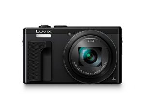 كاميرا باناسونيك لوميكس 4K الرقمية مع عدسة 30X LEICA DC Vario-ELMAR F3.3-6.4 ، 18 ميجابكسل ، ومستشعر عالي الحساسية - كاميرا Point and Shoot - DMC-ZS60K (أسود)