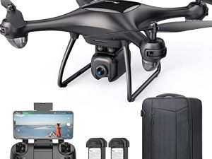 طائرات بدون طيار Potensic P5G مع كاميرا للبالغين 4K ، GPS بدون طيار للمبتدئين ، نقل WiFi FPV 5G ، عودة تلقائية للمنزل ، اتبعني ، رحلة طويلة 40 دقيقة