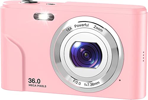 كاميرا رقمية ، كاميرا RUAHETIL FHD 1080P 36MP 2.4 بوصة LCD Vlogging للأطفال ، 16X Zoom 2 أوضاع الشحن نقطة كاميرا مدمجة للأطفال وكاميرا تصوير للأطفال والمراهقين والطلاب المبتدئين (وردي) كاميرا رقمية ، كاميرا RUAHETIL FHD 1080P 36MP 2.4 بوصة LCD Vlogging للأطفال ، 16X Zoom 2 أوضاع الشحن نقطة كاميرا مدمجة للأطفال وكاميرا تصوير للأطفال والمراهقين والطلاب المبتدئين (وردي)