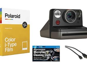 كاميرا Polaroid Now i-Type Instant Film (حرب النجوم - إصدار Mandalorian) + مجموعة أفلام بولارويد الملونة