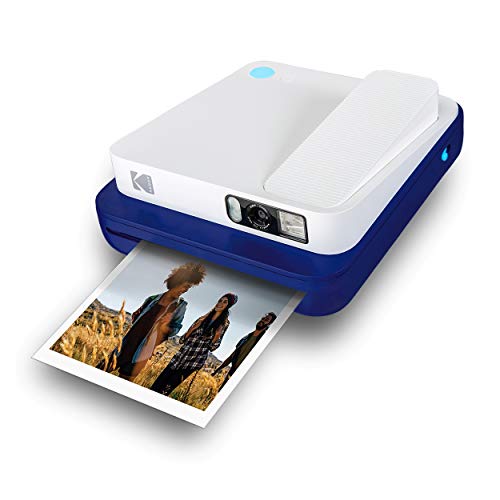 KODAK Smile Classic Digital Instant Camera for 3.5 x 4.25 Zink Photo Paper - Bluetooth، 16MP Pictures (Blue) KODAK Smile Classic Digital Instant Camera for 3.5 x 4.25 Zink Photo Paper - Bluetooth، 16MP Pictures (Blue)