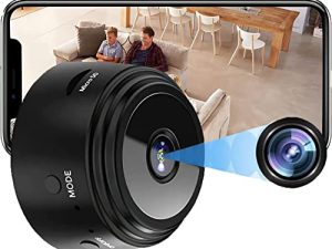 كاميرا Necesa 1080P مغناطيسية واي فاي ، كاميرا تجسس خفية ، كاميرا WiFi Reshline لأمن المكاتب المنزلية ، كاميرات سرية مع رؤية ليلية لكشف الحركة