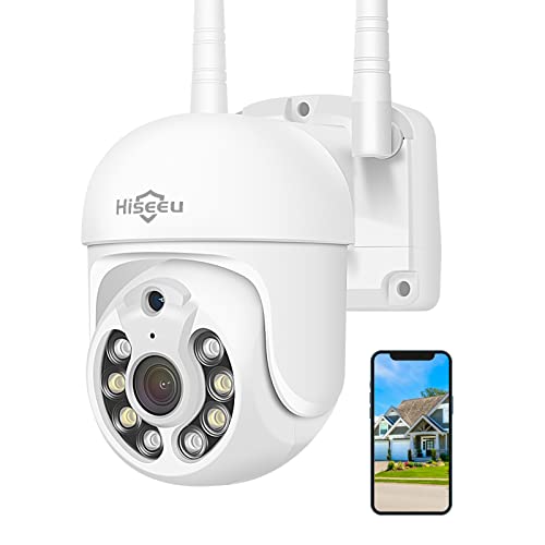 كاميرا مراقبة Hiseeu Pan / Tilt / Zoom ، WHD203،3MP كاميرا مراقبة لاسلكية خارجية ، رؤية ليلية كاملة الألوان ، صوت ثنائي الاتجاه ، IP66 مقاوم للماء ، كشف الحركة كاميرا مراقبة Hiseeu Pan / Tilt / Zoom ، WHD203،3MP كاميرا مراقبة لاسلكية خارجية ، رؤية ليلية كاملة الألوان ، صوت ثنائي الاتجاه ، IP66 مقاوم للماء ، كشف الحركة